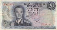 Luxembourg 20 Francs 20 Francs Luxembourg 07/03/1966 -