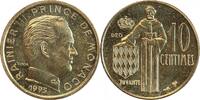Monaco 10 Centimes 10 Centimes Rainier III - Monaco -