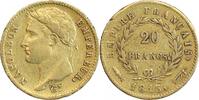 France 20 Francs 20 Francs Napoléon Ier Tête Laurée Revers Empire -