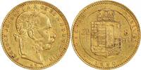 Hongrie 8 Forint / 20 Francs 8 Forint-20 Francs François Joseph Ier - Hongrie -