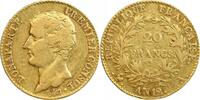 20 Francs 20 Francs Bonaparte 1er Consul -
