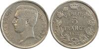 Belgique 5 Francs Albert Ier Légende Française 5 Francs Albert Ier - Légende Française - Belgique -