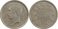 Belgique 5 Francs Albert Ier Légende Française 5 Francs Albert Ier - Légende Française - Belgique -