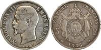 5 Francs 5 Francs Napoléon III Tête Nue -