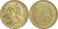 5 Francs 5 Francs Lavrillier Bronze Aluminium Gouvernement Provisoire -