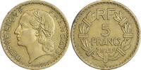 5 Francs 5 Francs Lavrillier Bronze Aluminium Gouvernement Provisoire -