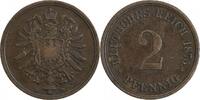 Allemagne 2 Pfennig 2 Pfennig Guillaume I - Allemagne -