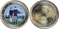 Italie 2 Euros 2 Euros Colorisée - Italie - La Police -