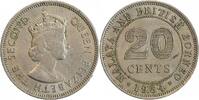 Malaya et Nord Bornéo Britannique 20 Cents 20 Cents Elisabeth II - Malaya et Nord Bornéo Britanique -