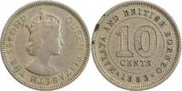 Malaya et Nord Bornéo Britannique 10 Cents 10 Cents Elisabeth II - Malaya et Nord Bornéo Britanique -