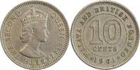 Malaya et Nord Bornéo Britannique 10 Cents 10 Cents Elisabeth II - Malaya et Nord Bornéo Britanique -