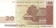 Lettonie 20 Latu 20 Latu Lettonie 2009 -