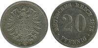 Allemagne Argent 20 Pfennig 20 Pfennig - Allemagne Argent -