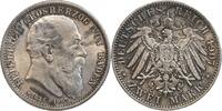 Allemagne Argent - Bade 2 Marks 2 Marks Frederic Ier - Allemagne Bade Argent -