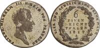 Allemagne Argent - Prusse 1/6 Thaler 1/6 Thaler Frederic Guillaume III - Allemagne Prusse Argent -