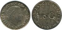 Antilles Hollandaises Argent 1/10 Florin 1/10 Florin Juliana - Antilles Hollandaises Argent -