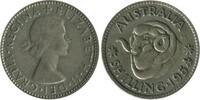 Australie Argent 1 Shilling 1 Shilling Elisabeth II - Australie Argent -