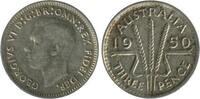 Australie Argent 3 Pence 3 Pence Georges VI - Australie Argent -