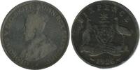 Australie Argent 6 Pence 6 Pence Georges V - Australie Argent -