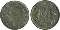 Australie Argent 6 Pence 6 Pence Georges VI - Australie Argent -