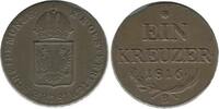 Autriche 1 Kreuzer 1 Kreuzer Autriche -