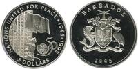 Barbade Argent 5 Dollars 5 Dollars - Barbade Argent -