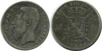Belgique Argent 50 Centimes 50 Centimes Leopold II Légende Française - Belgique Argent -