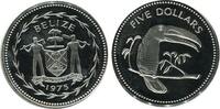 Belize Argent 5 Dollars 5 Dollars Bélize Argent -