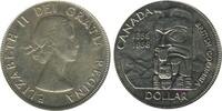Canada Argent 1 Dollar 1 Dollar Elisabeth II Canada Argent -