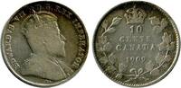 Canada Argent 10 Cents 10 Cents Edouard VII canada argent -