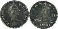 Canada Argent 10 Cents 10 Cents Elisabeth II Canada Argent -