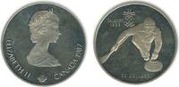 Canada Argent 20 Dollars 20 Dollars Elisabeth II J.O. Calgary Canada Argent -