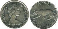 Canada Argent 25 Cents 25 Cents Elisabeth II Canada Argent -