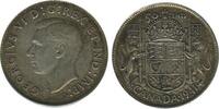 Canada Argent 50 Cents 50 Cents Georges VI Canada Argent -