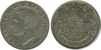 Canada Argent 50 Cents 50 Cents Georges VI Canada Argent -