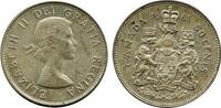Canada Argent 50 Cents 50 Cents Elisabeth II Canada Argent -