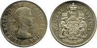 Canada Argent 50 Cents 50 Cents Elisabeth II Canada Argent -