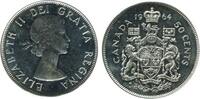 Canada Argent 50 Cents 50 Cents Elisabeth II Canada Argent -