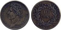 Colonies Générales 10 Centimes 10 Centimes Charles X Colonies Générales -