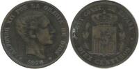 Espagne 10 Centimos Alphonse XII 10 Centimos Alphonse XII Espagne -
