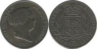 Espagne 25 Centimes Isabelle II Aqueduc 25 Centimes Isabelle II Aqueduc espagne -