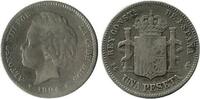 Espagne Argent 1 Peseta 1 Peseta Alphonse XIII Espagne Argent -