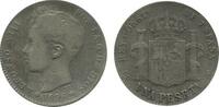 Espagne Argent 1 Peseta 1 Peseta Alphonse XIII Espagne Argent -