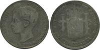 Espagne Argent 1 Peseta 1 Peseta Alphonse XIII Espagne Argent -