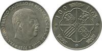 Espagne Argent 100 Pesetas 100 Pesetas Franco Espagne Argent -