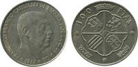 Espagne Argent 100 Pesetas 100 Pesetas Franco Espagne Argent -