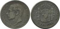 Espagne Argent 2 Pesetas 2 Pesetas Alphonse XII Espagne Argent -
