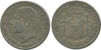 Espagne Argent 2 Pesetas 2 Pesetas Alphonse XII Espagne Argent -