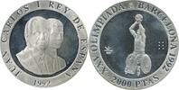 Espagne Argent 2000 Pesetas 2000 Pesetas Juan Carlos Ier Espagne Argent -