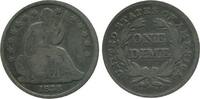 Etats - Unis Argent 1 Dime 1 Dime Liberte Assise Etats - Unis Argent -